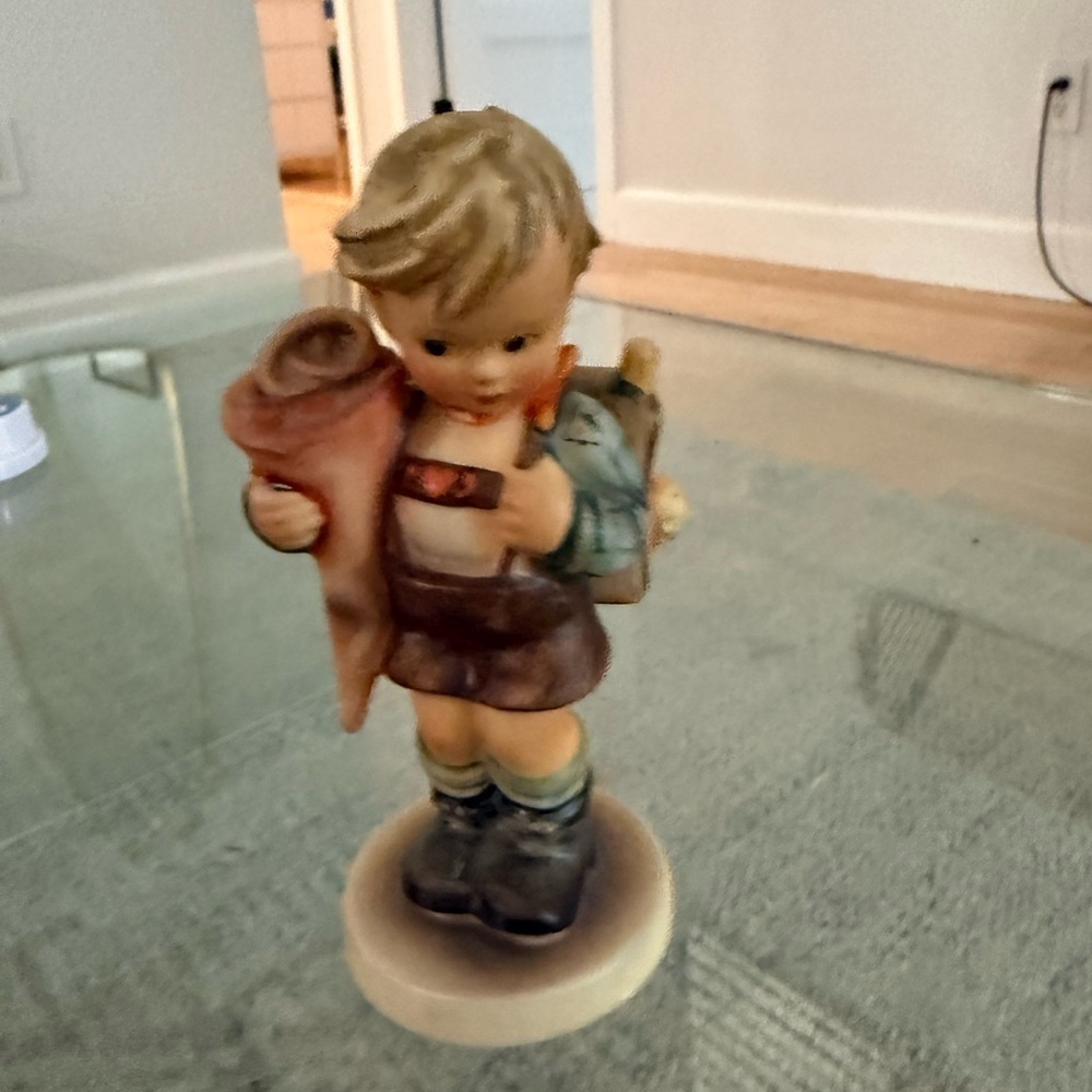 Vintage Hummel Goebel Little Scholar #80 First Day of School Figurine